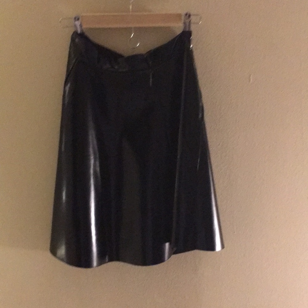 MSGM PU leather skirt